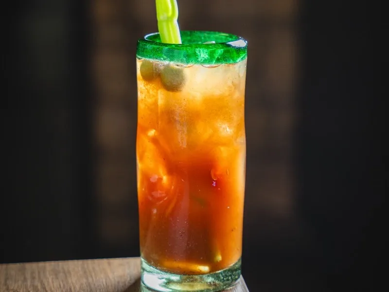 Bloody mary at El Molcajete Manchester