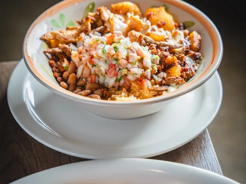 Hawaiian bowl at El Molcajete Springfield